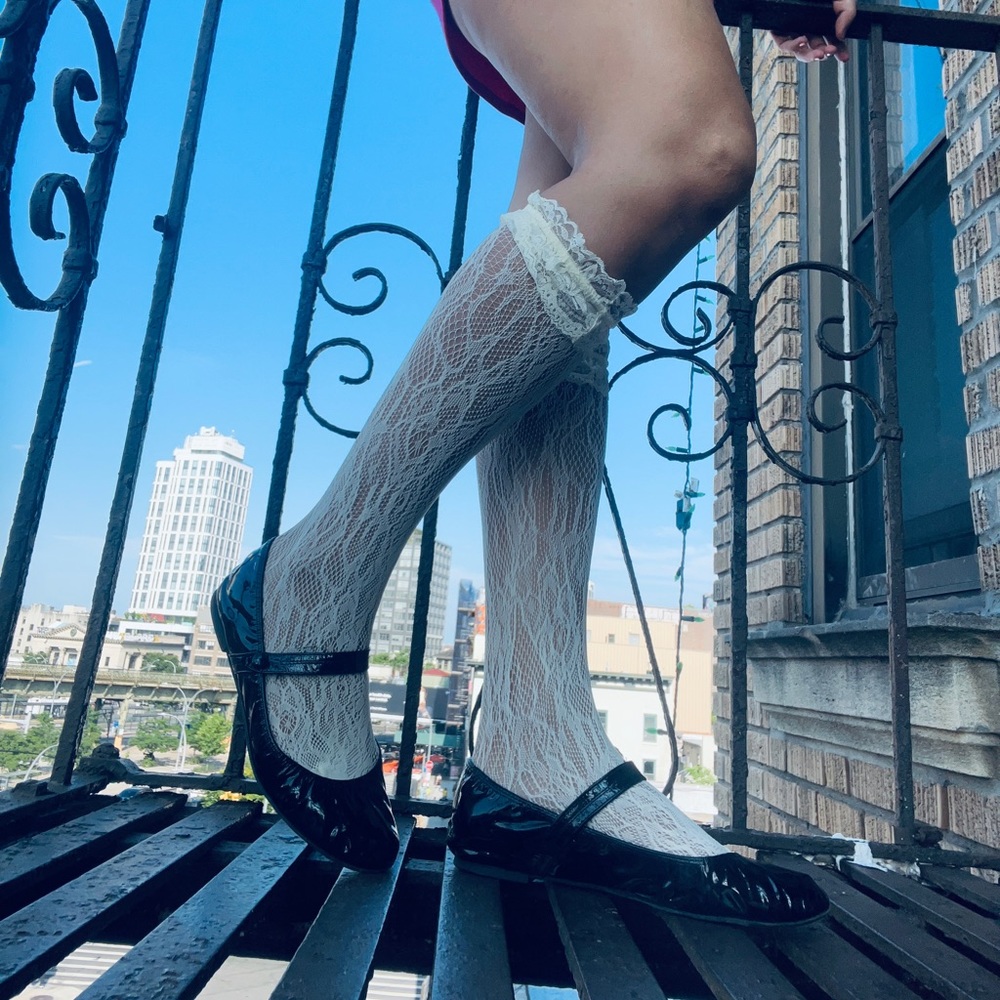 vintage lanvin mary jane ballet flats